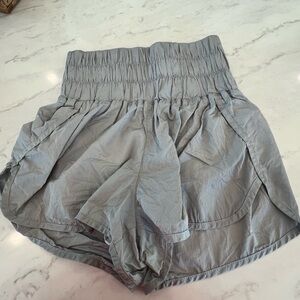 Free People The Way Home Gray Shorts